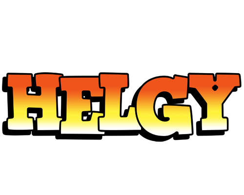 Helgy sunset logo
