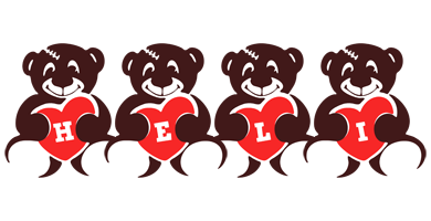 Heli bear logo