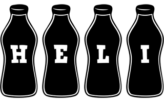 Heli bottle logo