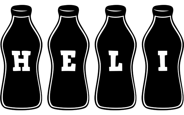 Heli bottle logo