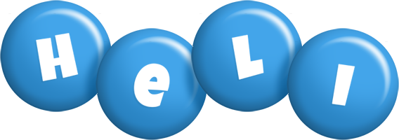 Heli candy-blue logo
