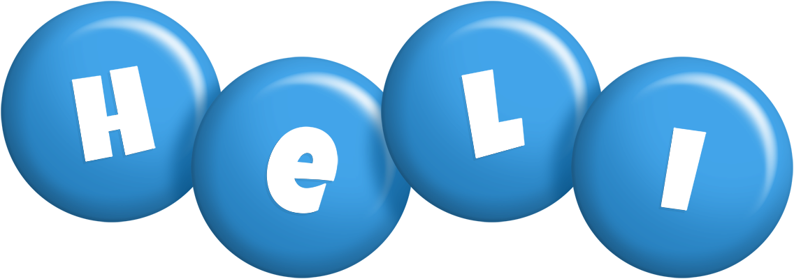 Heli candy-blue logo
