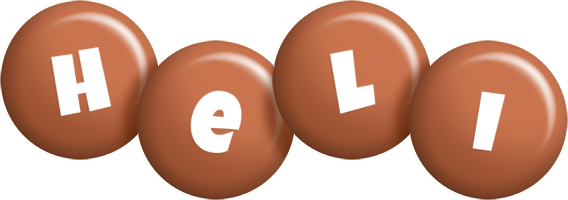 Heli candy-brown logo