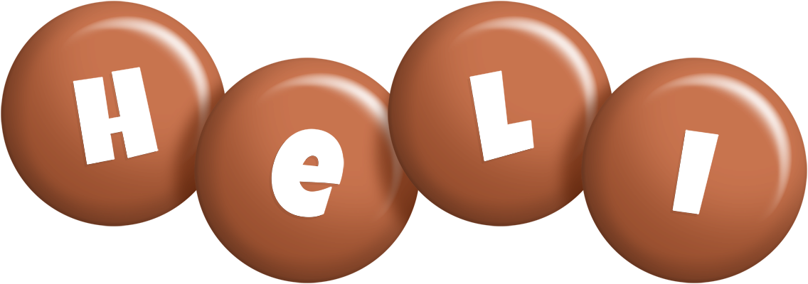 Heli candy-brown logo
