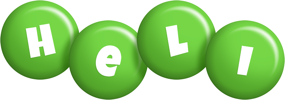 Heli candy-green logo
