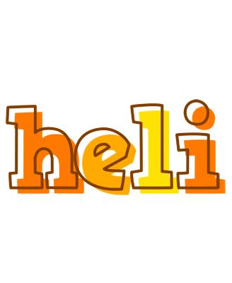 Heli desert logo