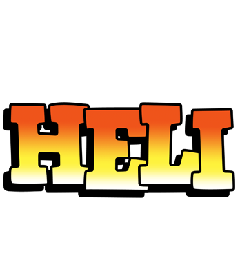 Heli sunset logo