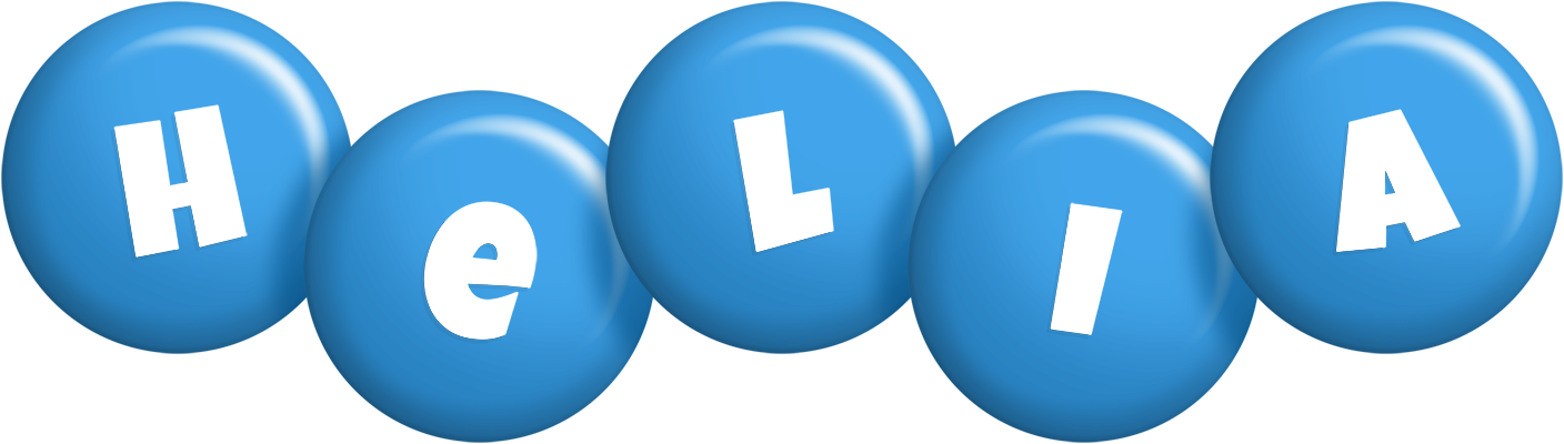 Helia candy-blue logo