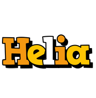 Helia cartoon logo