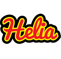 Helia fireman logo