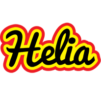 Helia flaming logo