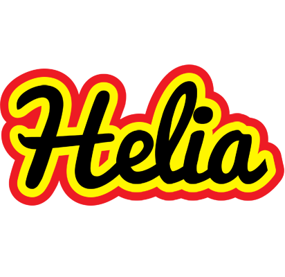 Helia flaming logo