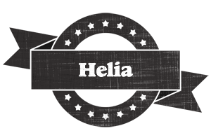 Helia grunge logo