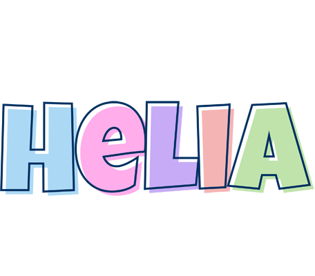 Helia pastel logo