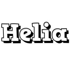 Helia snowing logo