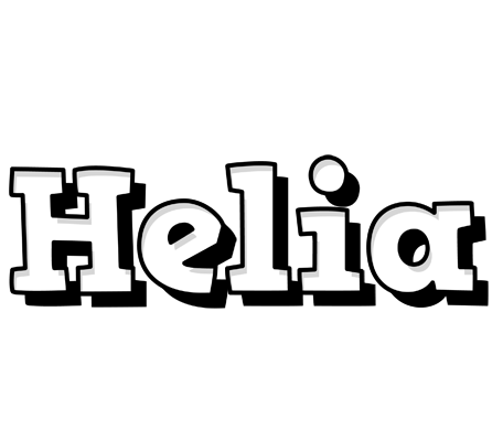 Helia snowing logo