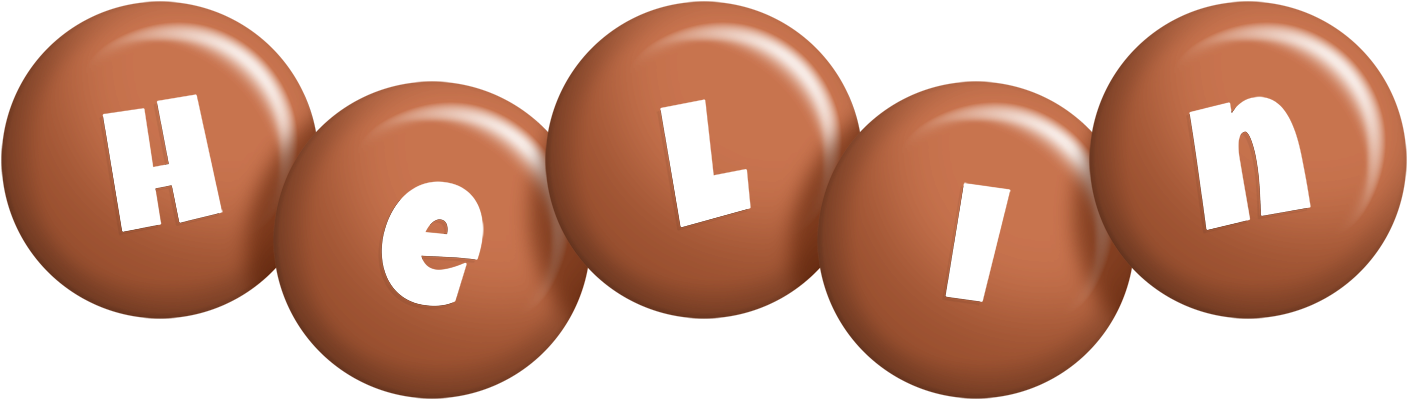 Helin candy-brown logo