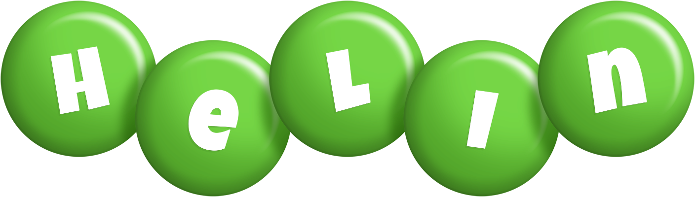 Helin candy-green logo