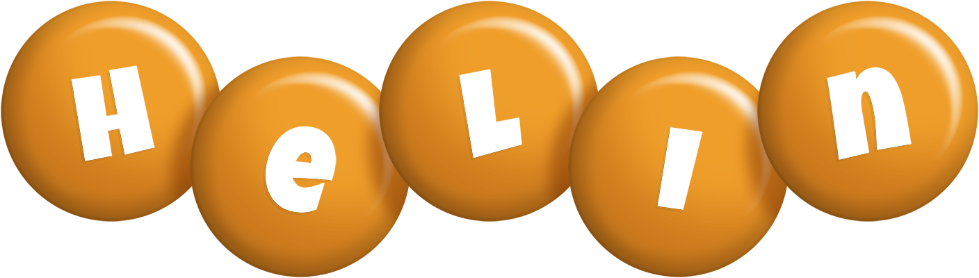 Helin candy-orange logo