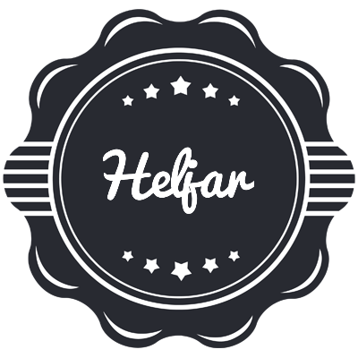 Heljar badge logo