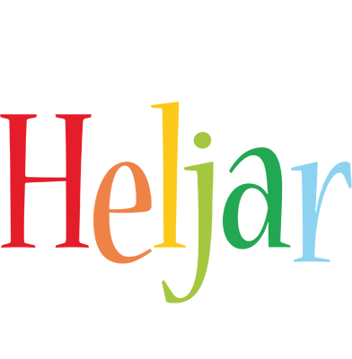 Heljar birthday logo