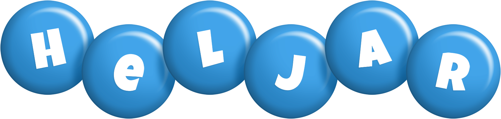 Heljar candy-blue logo
