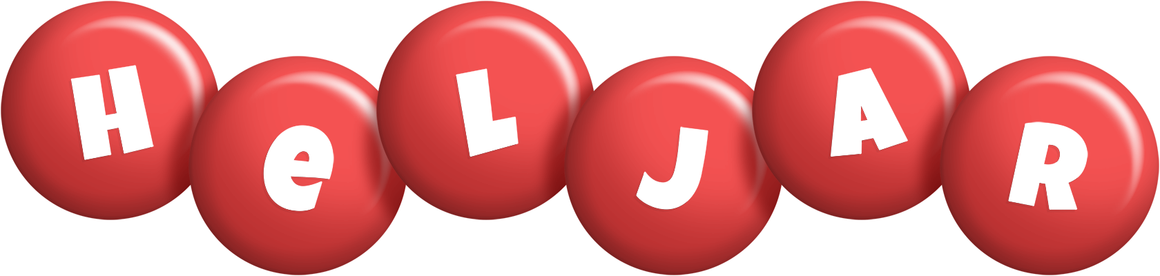 Heljar candy-red logo