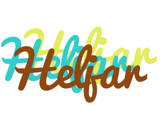 Heljar cupcake logo