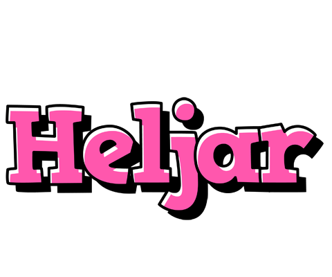 Heljar girlish logo