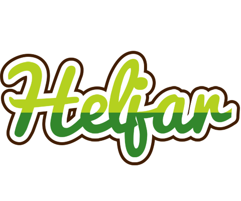 Heljar golfing logo