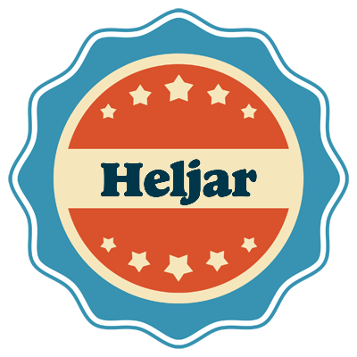 Heljar labels logo