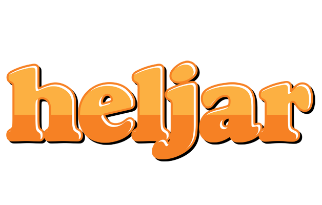 Heljar orange logo