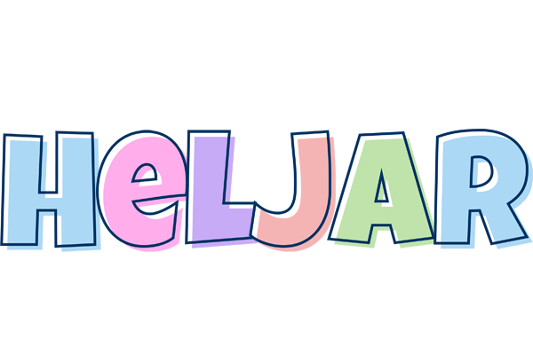 Heljar pastel logo