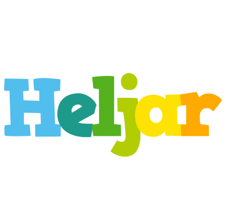 Heljar rainbows logo