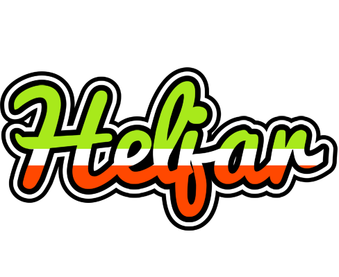 Heljar superfun logo