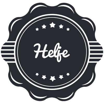 Helje badge logo