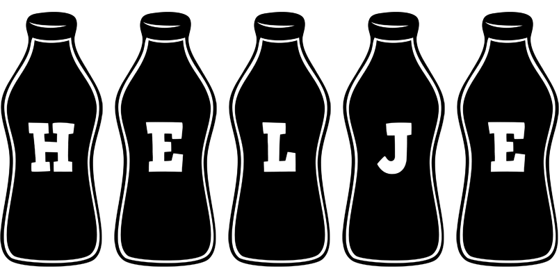 Helje bottle logo