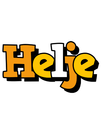 Helje cartoon logo