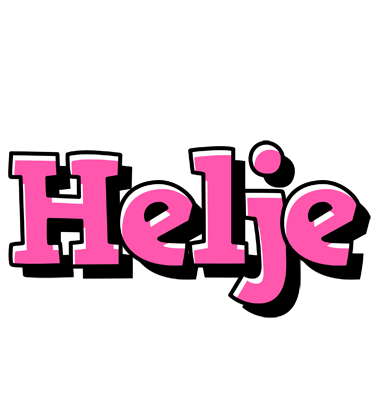 Helje girlish logo