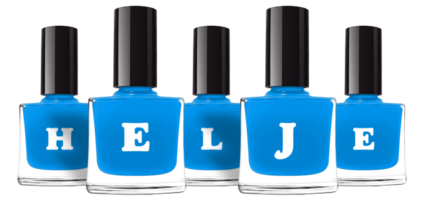Helje glossy logo