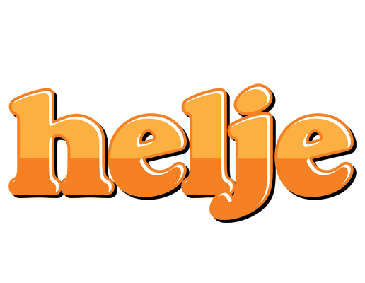 Helje orange logo