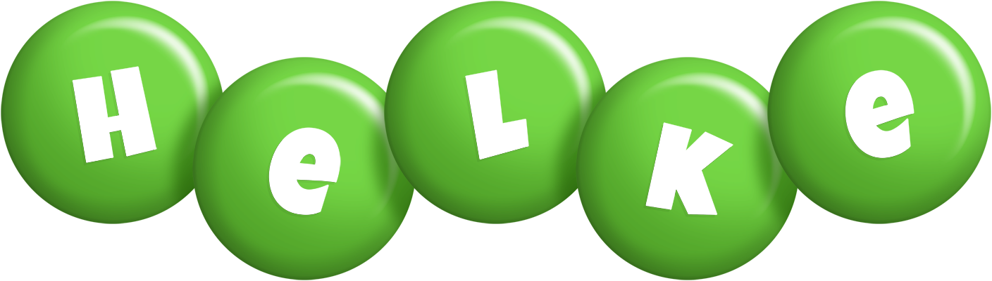Helke candy-green logo