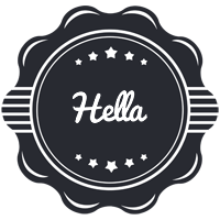 Hella badge logo