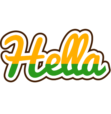 Hella banana logo