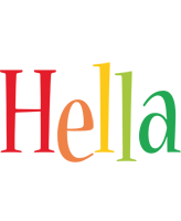 Hella birthday logo