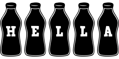 Hella bottle logo