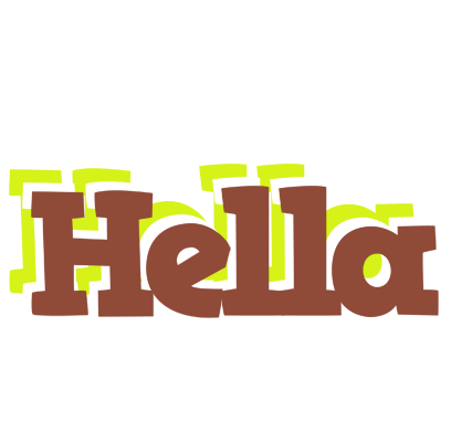 Hella caffeebar logo