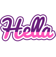 Hella cheerful logo