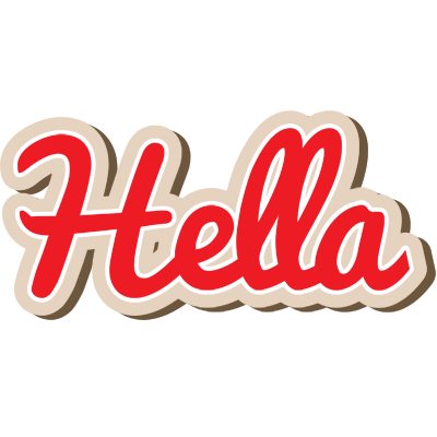 Hella chocolate logo
