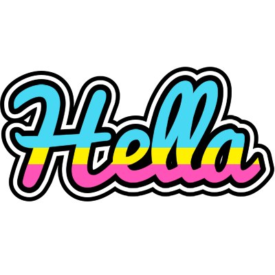 Hella circus logo